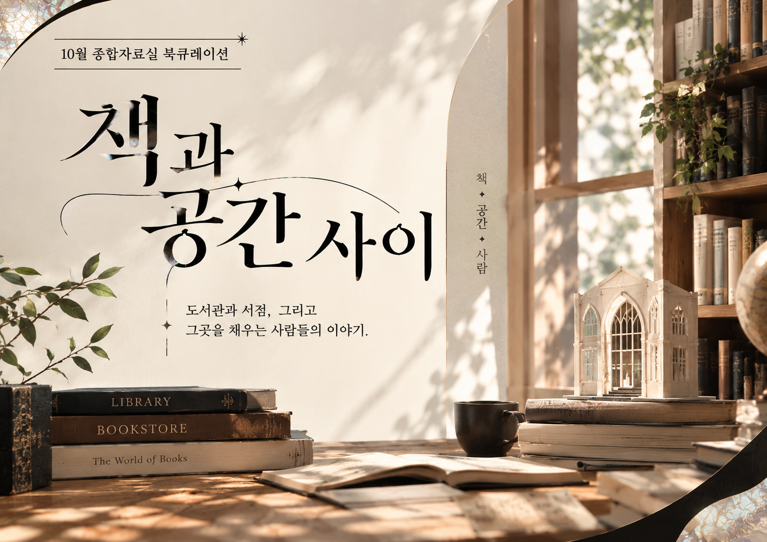 [10월] 종합자료실-책과 공간 사이